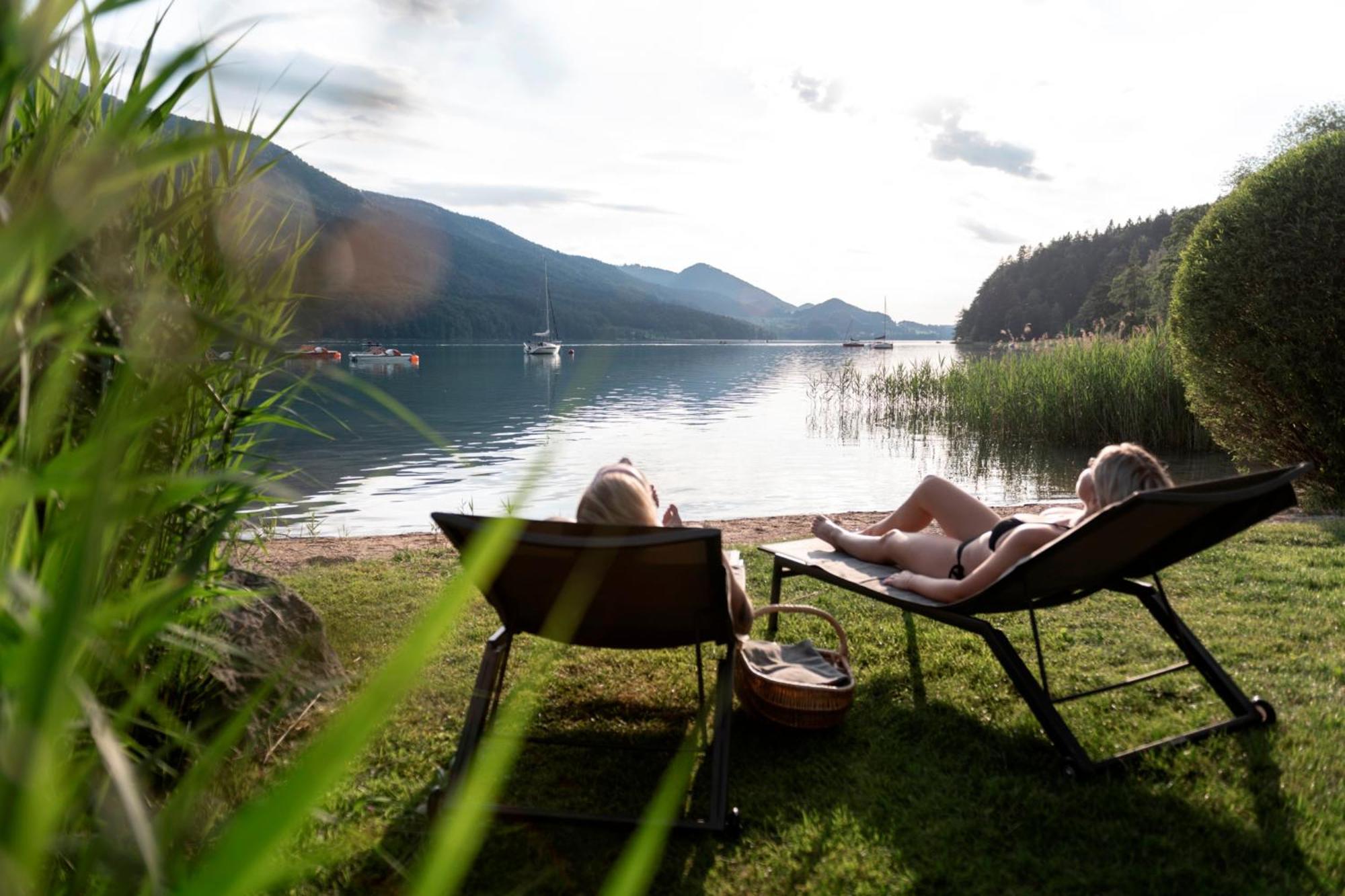 Ebner's Waldhof am See Resort&Spa Fuschl am See Exterior foto
